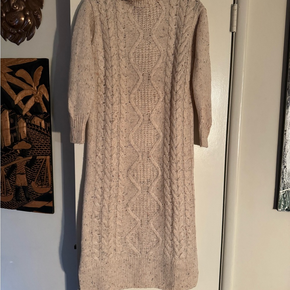 HATCH Collection Turtleneck Sweater Dress Size XS - Picture 3 of 9